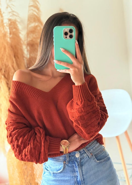 Saco Jolie terracota