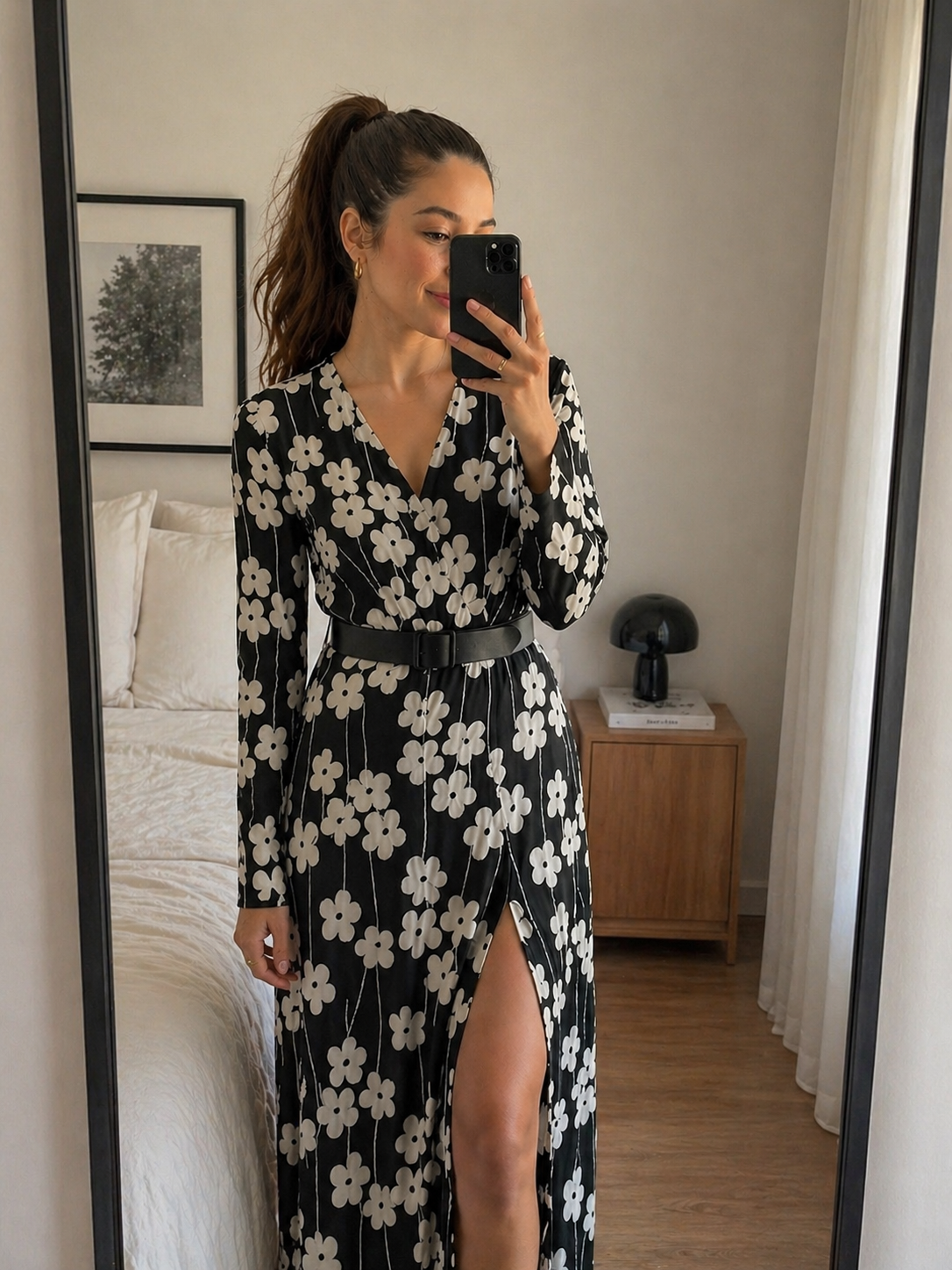 Vestido Any flores