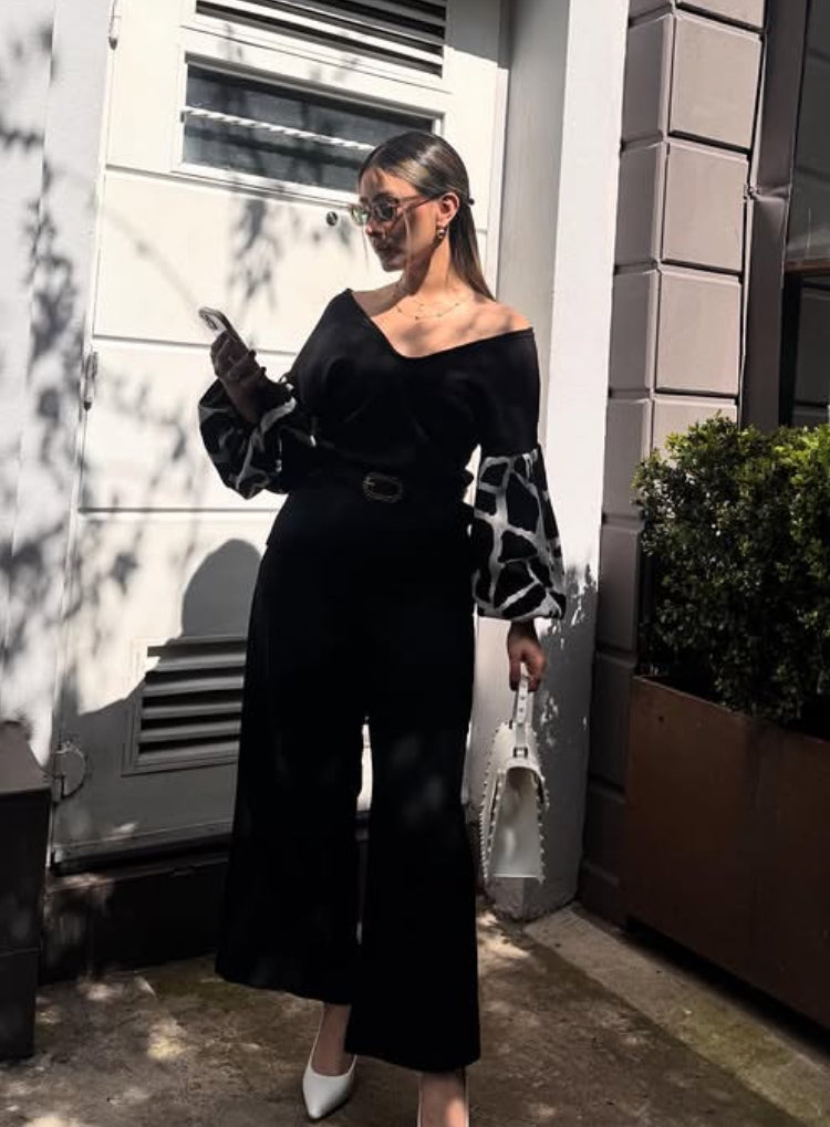 Saco mangas bombachas