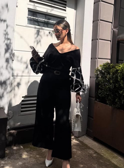 Saco mangas bombachas