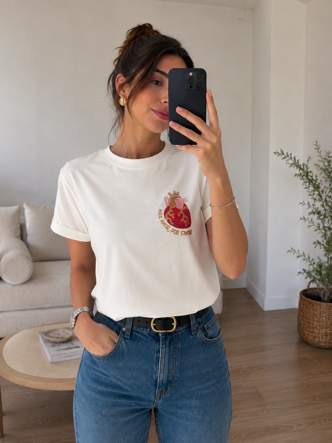 Camiseta más amor 🥰