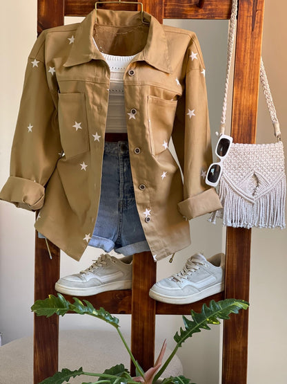 Chaqueta Stars miel 🍯