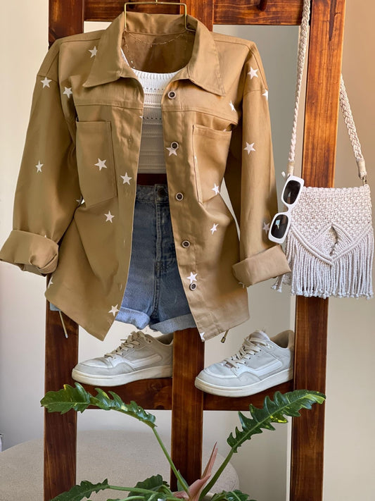 Chaqueta Stars miel 🍯
