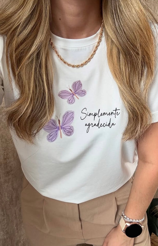 Camiseta Agradecida