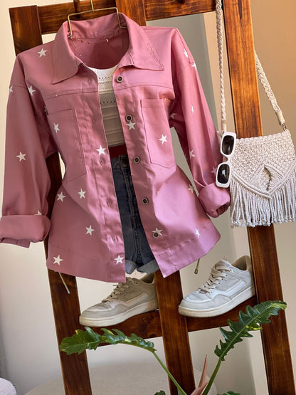 Chaqueta  Stars rosa