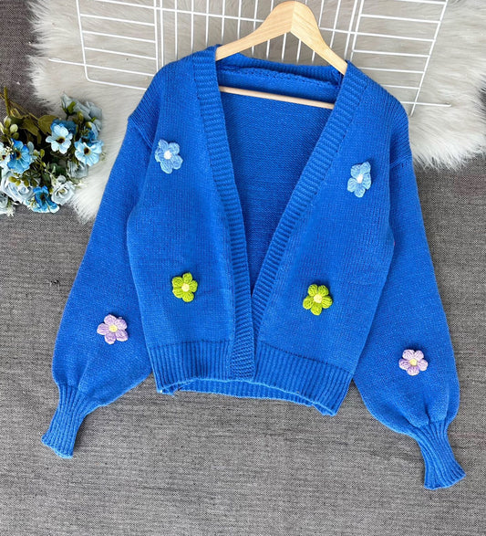 CARDIGAN FLORES