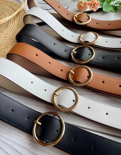 Correa hebilla redonda