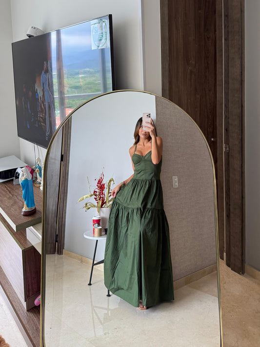 Vestido Alicia verde