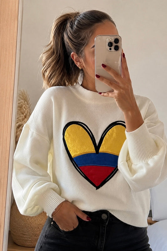 Suéter tricolor 🇨🇴