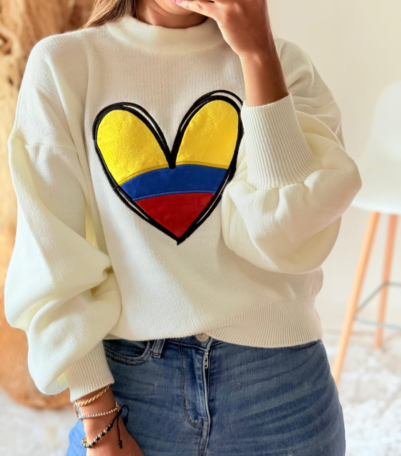 Suéter tricolor 🇨🇴