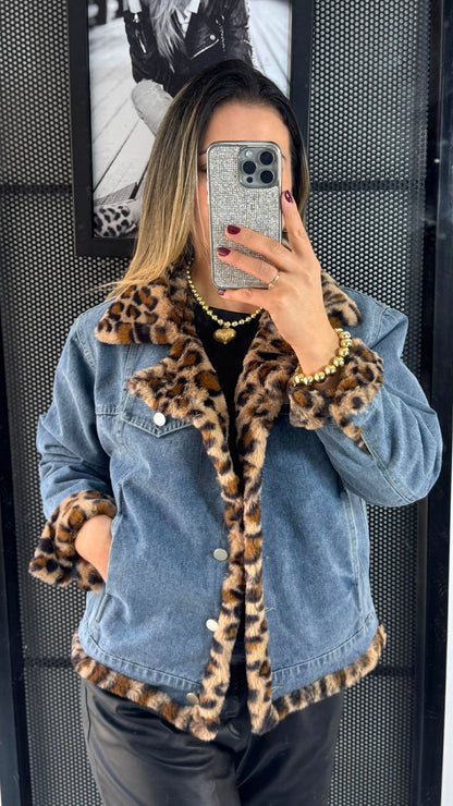 Chaqueta doble faz Print