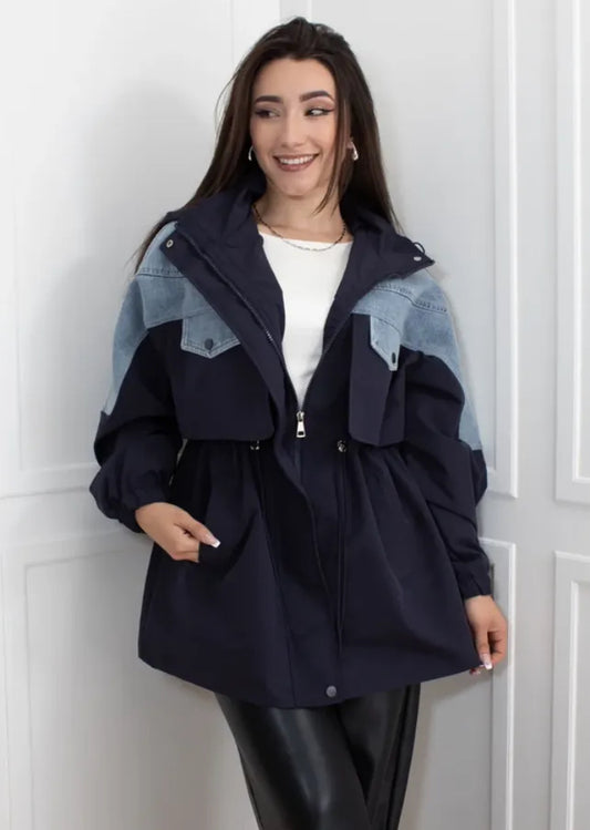 Parka Pakistán azul oscuro