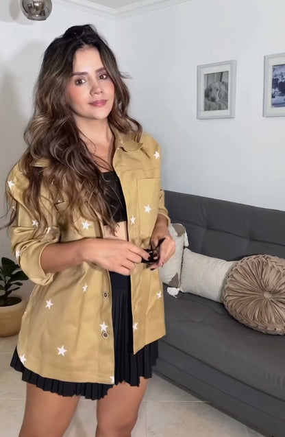 Chaqueta Stars miel 🍯