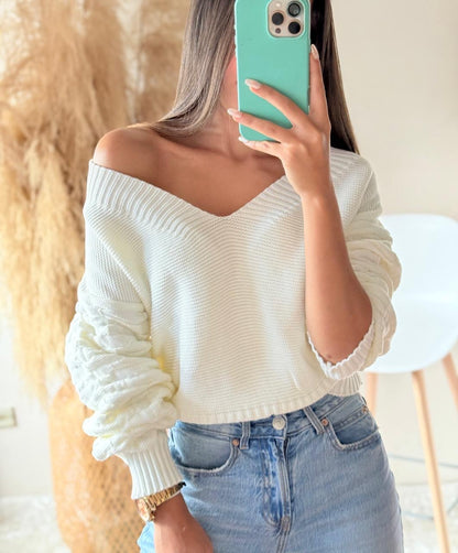 Saco Jolie marfil