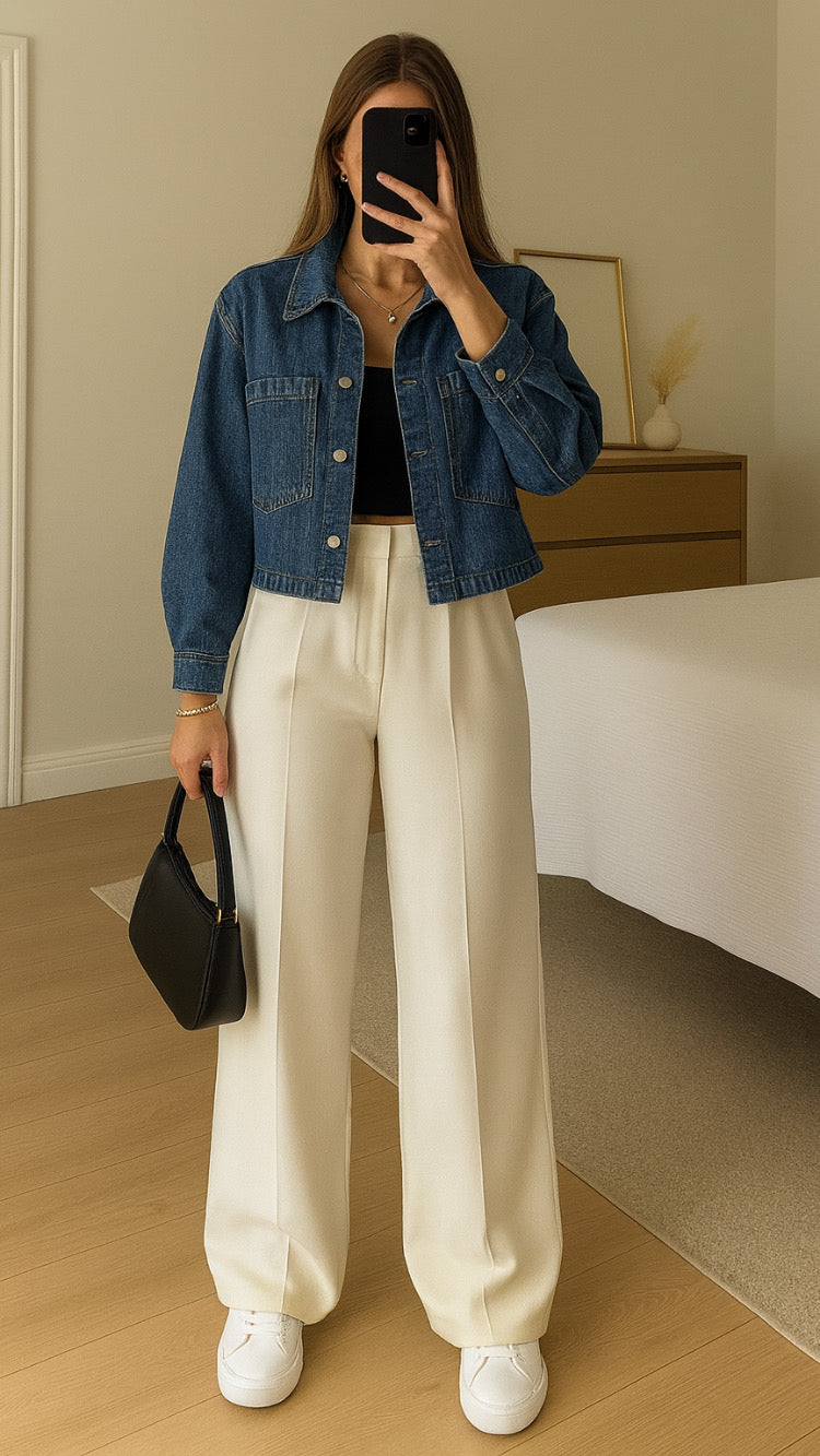 Chaqueta DENIM corta