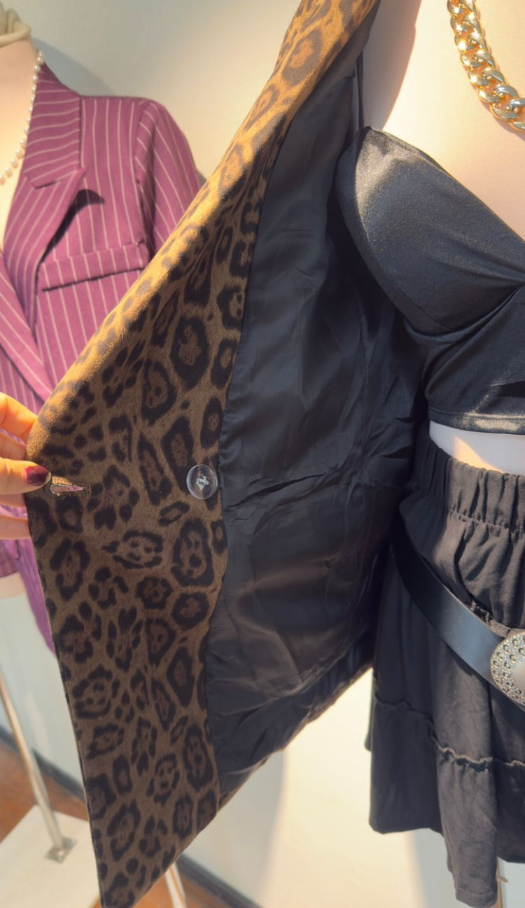 Blazer animal Print