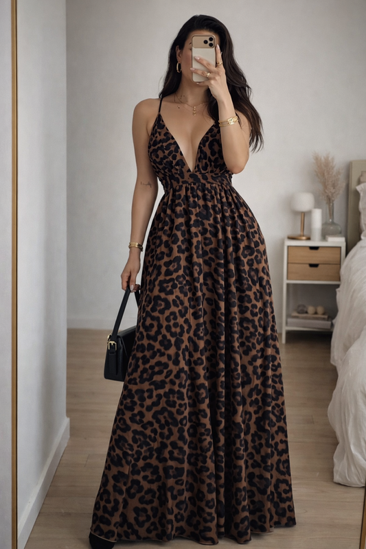 Vestido Maxi Print