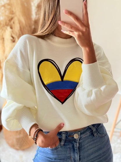 Suéter tricolor 🇨🇴