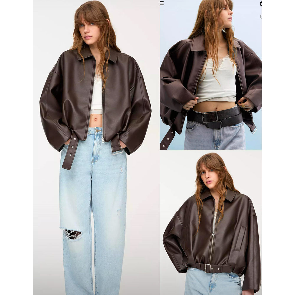 Chaqueta california café oscuro