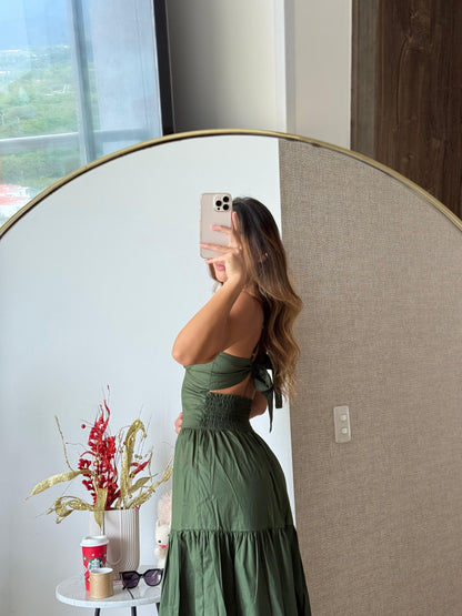 Vestido Alicia verde