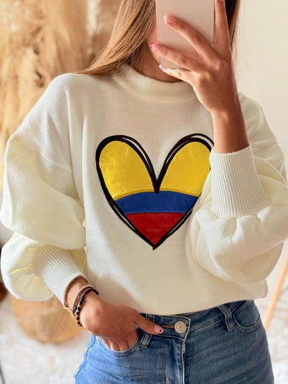 Suéter tricolor 🇨🇴