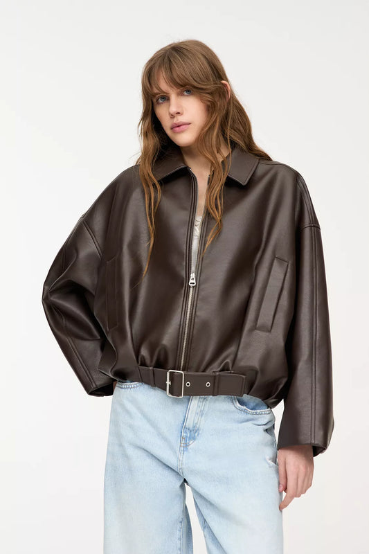 Chaqueta california café oscuro