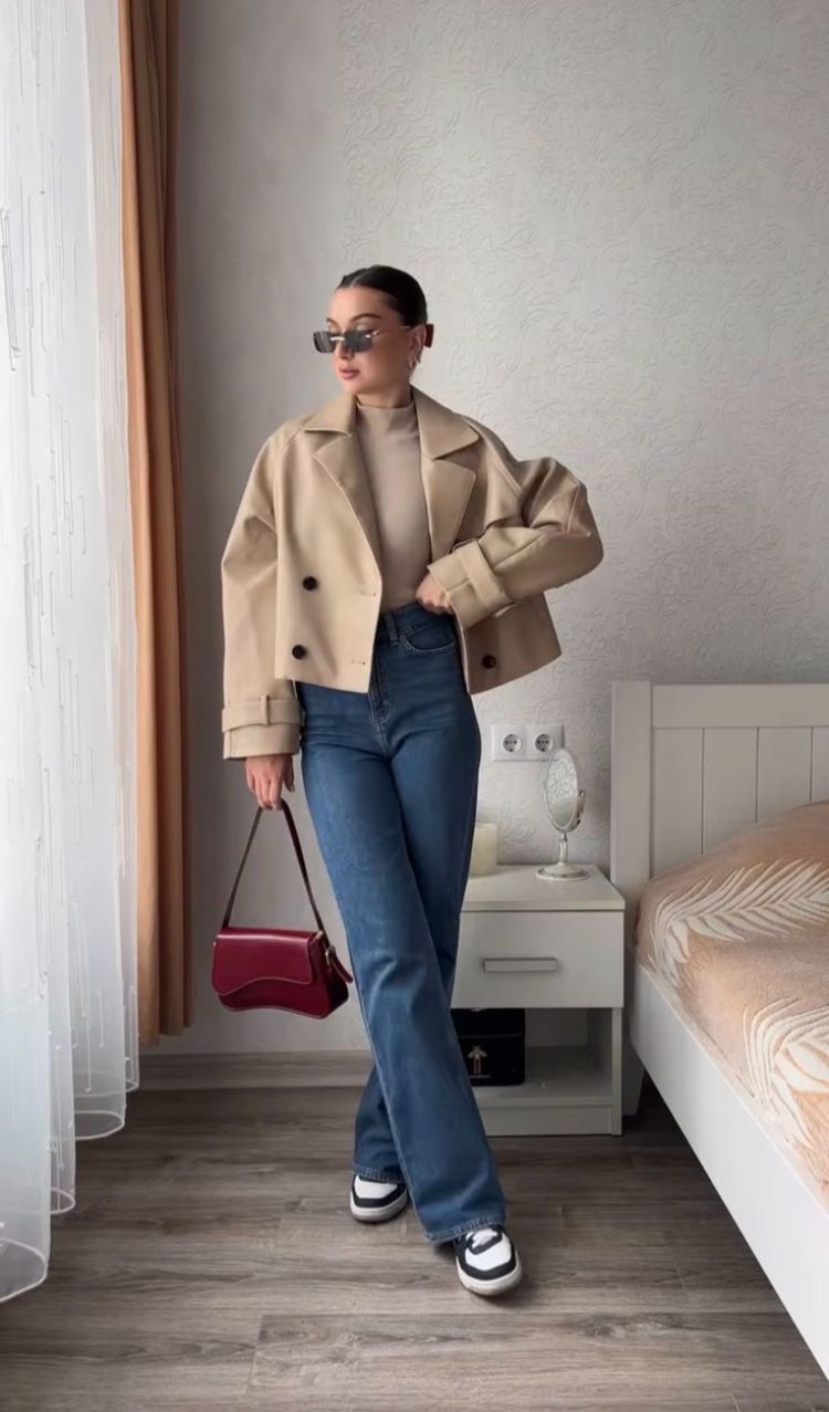 Gabardina Corta