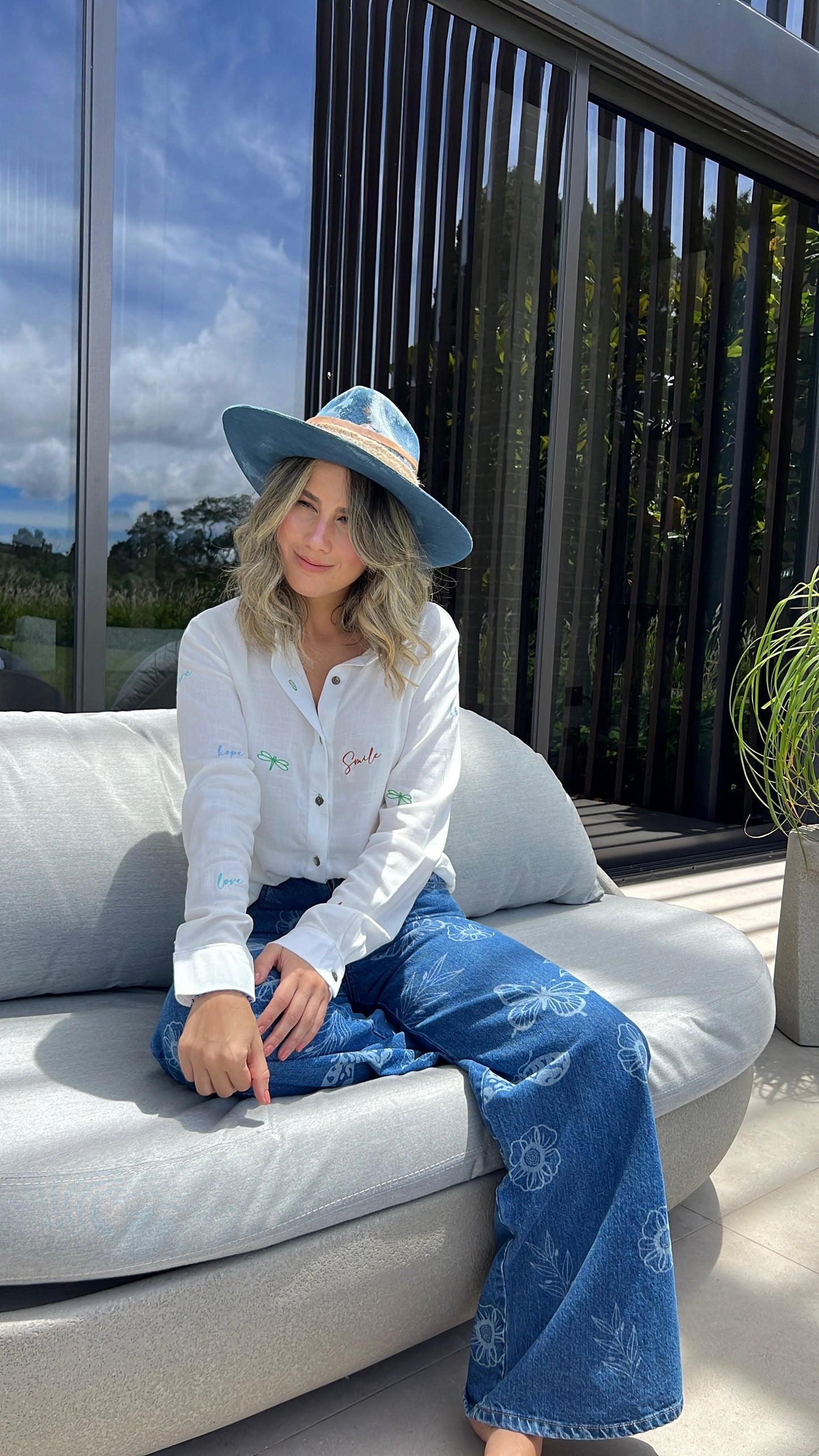 Camisa libélulas