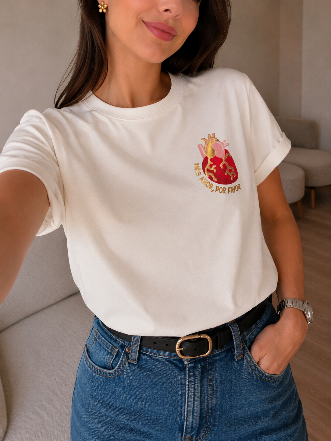 Camiseta más amor 🥰