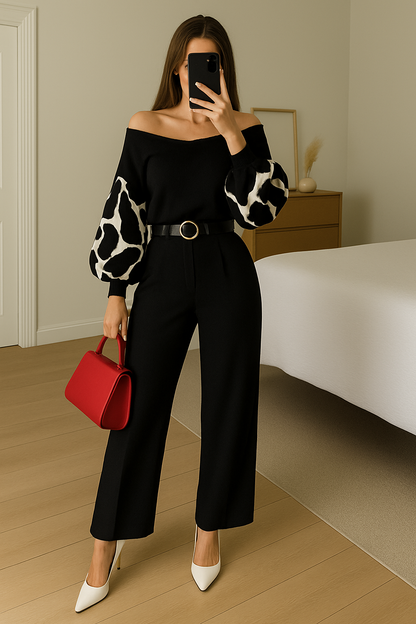 Saco mangas bombachas