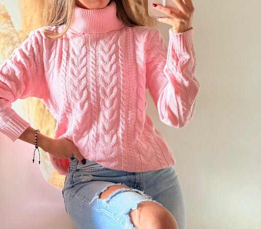 Suéter Eclat Rosa