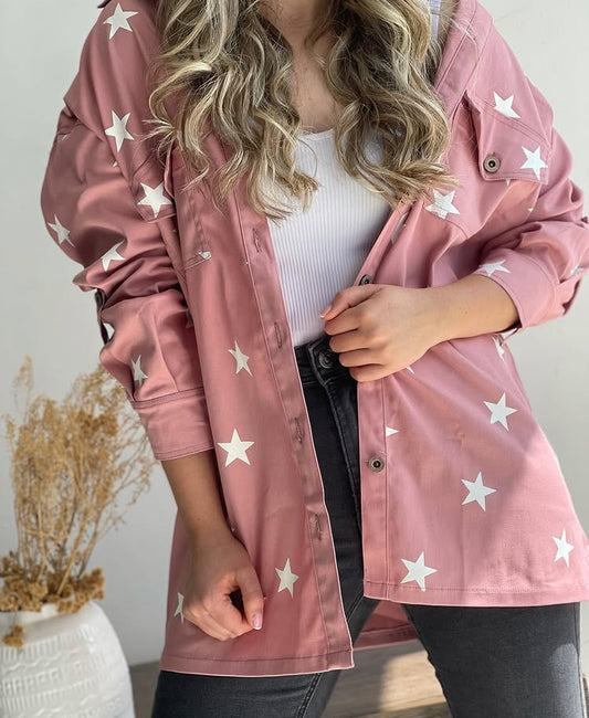 Chaqueta  Stars rosa