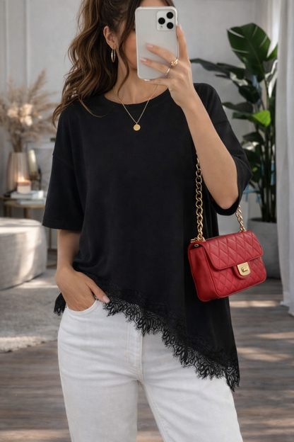 Camiseta asimétrica