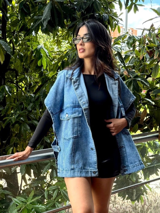 Chaleco oversize