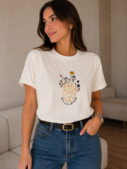 Camiseta Florecer