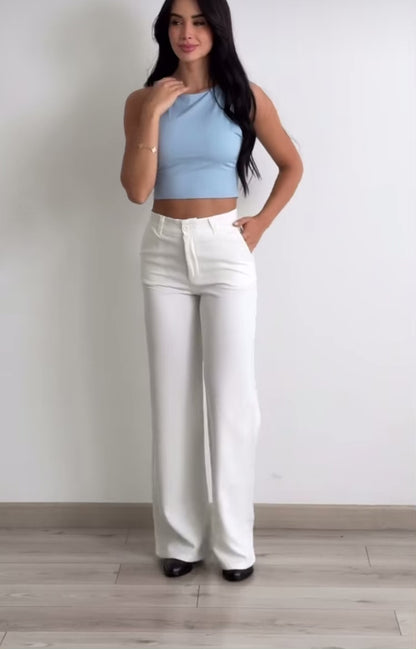 Pantalón Eloísa Marfil