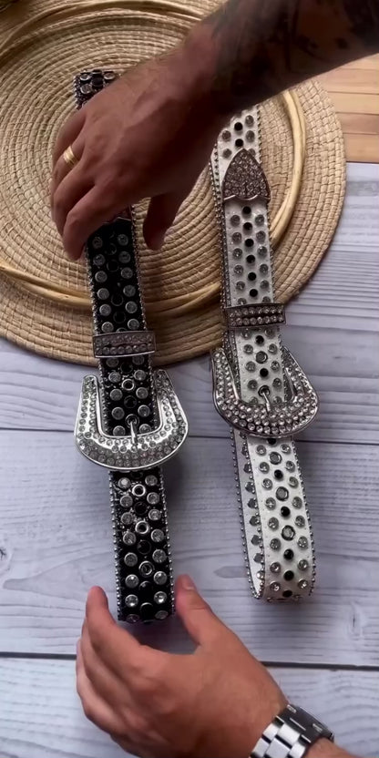 Cinturón finas piedras